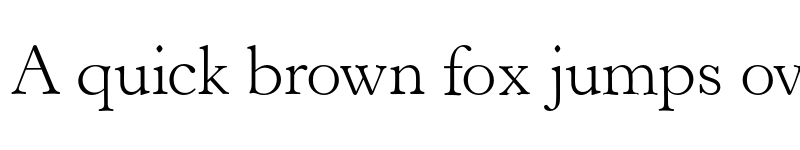 Preview of FONTSPRING DEMO - Hastings Old Style Pro Regular font