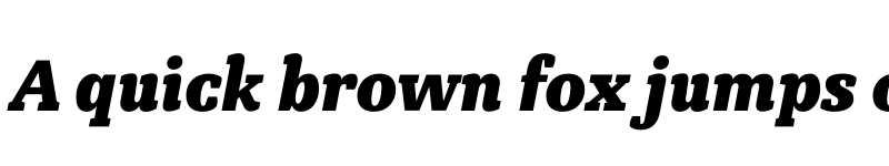 Preview of FONTSPRING DEMO - Hawking ExtraBold It Regular font