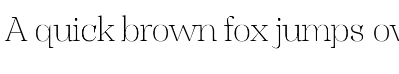 Preview of FONTSPRING DEMO - Head Thin Regular font