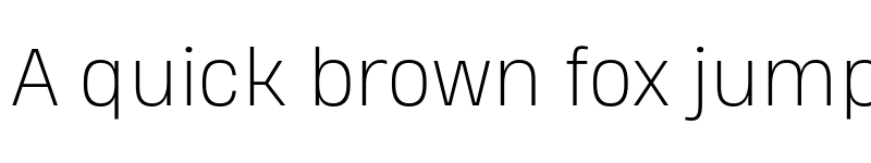 Preview of FONTSPRING DEMO - Heading Pro Double ExtraLight Regular font