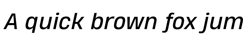 Preview of FONTSPRING DEMO - Heading Pro Double Italic font