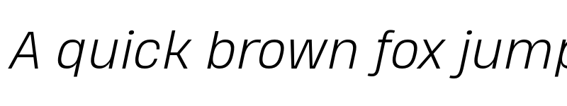 Preview of FONTSPRING DEMO - Heading Pro Double Light Italic font