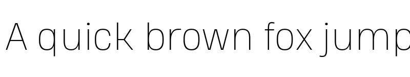 Preview of FONTSPRING DEMO - Heading Pro Double Thin Regular font