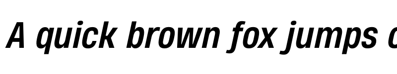 Preview of FONTSPRING DEMO - Heading Pro Medium Bold Italic font