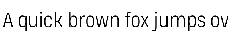 Preview of FONTSPRING DEMO - Heading Pro Medium Light Regular font