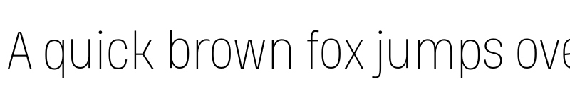 Preview of FONTSPRING DEMO - Heading Pro Medium Thin Regular font