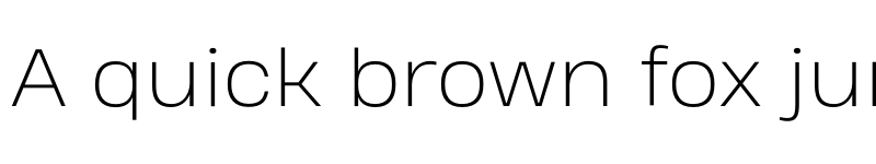 Preview of FONTSPRING DEMO - Heading Pro Treble ExtraLight Regular font