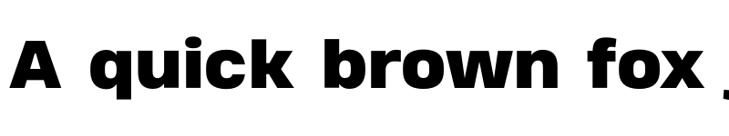 Preview of FONTSPRING DEMO - Heading Pro Treble Heavy Regular font