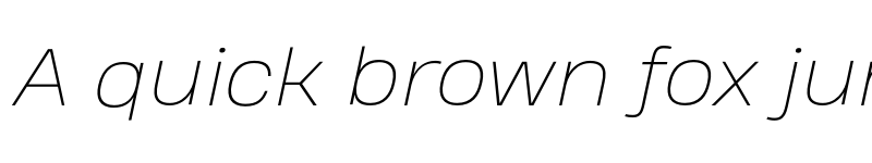 Preview of FONTSPRING DEMO - Heading Pro Treble Thin Italic font