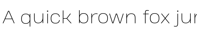 Preview of FONTSPRING DEMO - Heading Pro Treble Thin Regular font