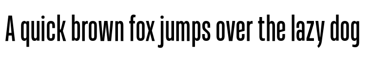 Preview of FONTSPRING DEMO - Heading Pro Ultracomp Regular font