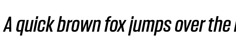 Preview of FONTSPRING DEMO - Headlines Medium Italic Regular font