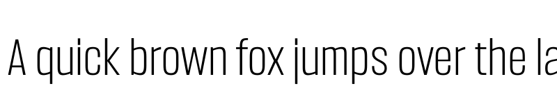 Preview of FONTSPRING DEMO - Headlines Semi Light Regular font