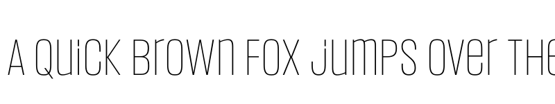 Preview of FONTSPRING DEMO - Headlines Uni A Light Regular font