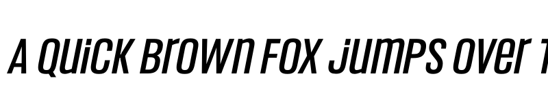 Preview of FONTSPRING DEMO - Headlines Uni A Medium Italic Regular font