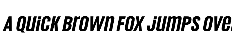 Preview of FONTSPRING DEMO - Headlines Uni A Sm Bold Italic Regular font