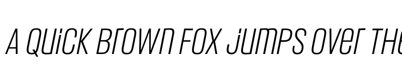 Preview of FONTSPRING DEMO - Headlines Uni B Sm Light Italic Regular font