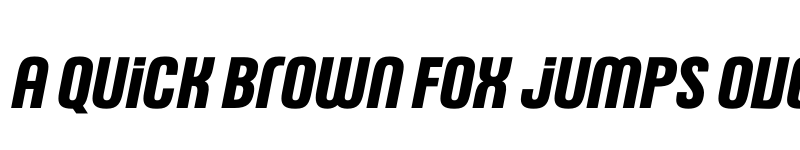 Preview of FONTSPRING DEMO - Headlines Uni C Bold Italic font