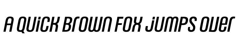 Preview of FONTSPRING DEMO - Headlines Uni C Medium Italic Regular font