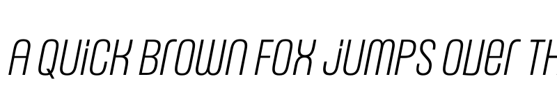 Preview of FONTSPRING DEMO - Headlines Uni C Sm Light Italic Regular font