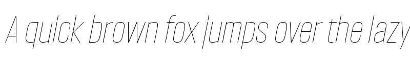 Preview of FONTSPRING DEMO - Headlines Variable Italic Regular font