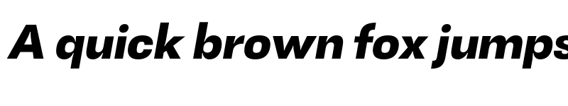 Preview of FONTSPRING DEMO - Heavy Italic font