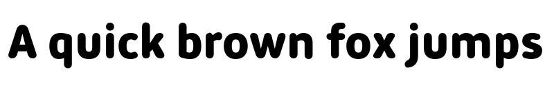 Preview of FONTSPRING DEMO - Heavy Regular font