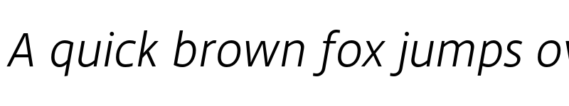 Preview of FONTSPRING DEMO - Hedley New Lt Italic font