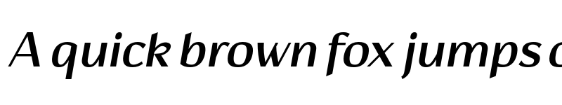 Preview of FONTSPRING DEMO - Hedon SemiBold Italic Regular font