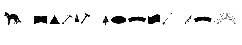 Preview of FONTSPRING DEMO - Heiders Extras 1 Regular font