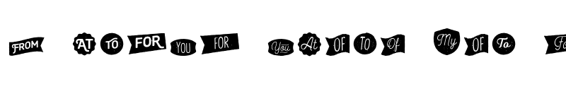 Preview of FONTSPRING DEMO - Heiders Extras 4 Regular font