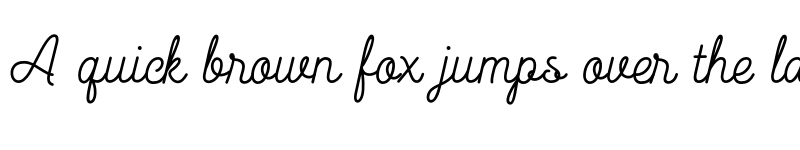 Preview of FONTSPRING DEMO - Heiders Handmade Script Handmade Script font