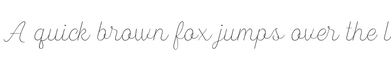 Preview of FONTSPRING DEMO - Heiders Script C Line C Line font