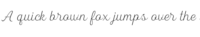 Preview of FONTSPRING DEMO - Heiders Script R 1 Ext Light R 1 Ext Light font