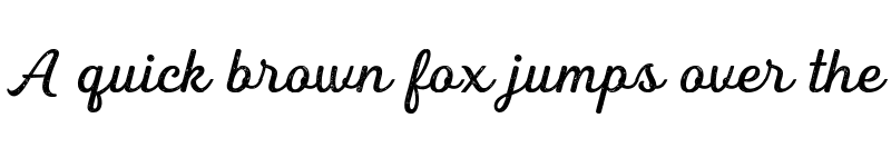 Preview of FONTSPRING DEMO - Heiders Script R 1 Regular R 1 Regular font