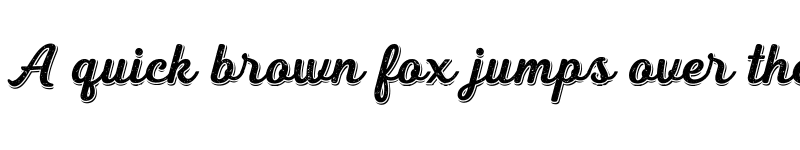 Preview of FONTSPRING DEMO - Heiders Script R 1 Sh Bold R 1 Bold font