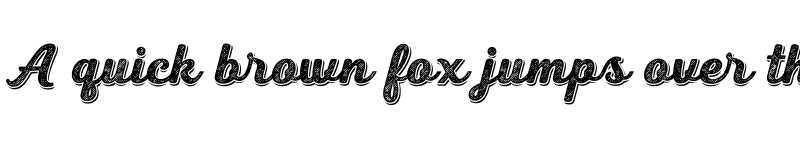 Preview of FONTSPRING DEMO - Heiders Script R 4 Sh Black R 4 Sh Black font