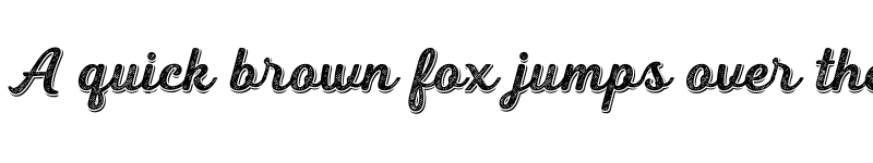 Preview of FONTSPRING DEMO - Heiders Script R 4 Sh Bold R 4 Sh Bold font