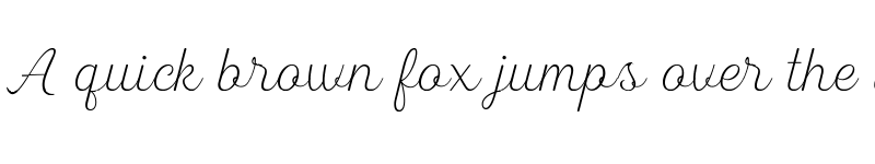 Preview of FONTSPRING DEMO - Heiders Script R Ext Light R Ext Light font