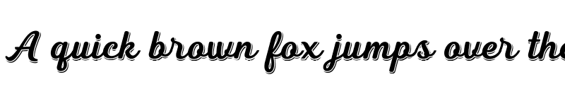 Preview of FONTSPRING DEMO - Heiders Script R Sh Bold R Sh Bold font