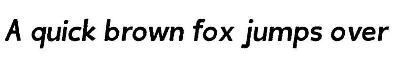 Preview of FONTSPRING DEMO - Helenita book Rough Italic Normal Italic font