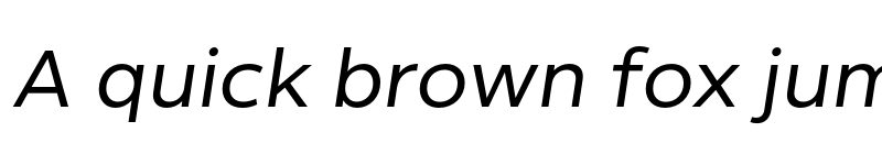 Preview of FONTSPRING DEMO - Helios Antique Medium Italic Regular font