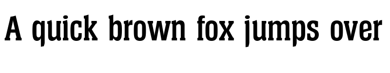 Preview of FONTSPRING DEMO - Helium Serial Bold font