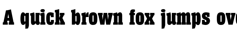 Preview of FONTSPRING DEMO - Helium Serial Heavy Regular font