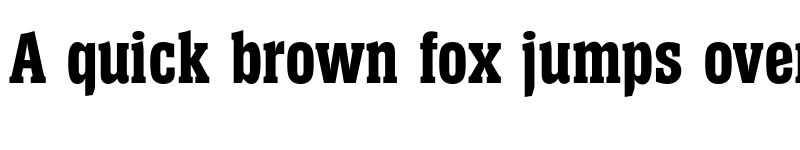 Preview of FONTSPRING DEMO - Helium Serial Xbold Regular font