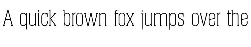 Preview of FONTSPRING DEMO - Helium Serial Xlight Regular font
