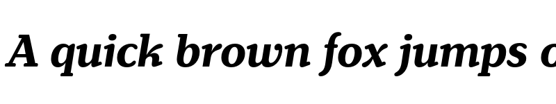 Preview of FONTSPRING DEMO - Henriette Bold Italic font