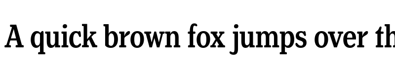 Preview of FONTSPRING DEMO - Henriette Compressed Medium Regular font