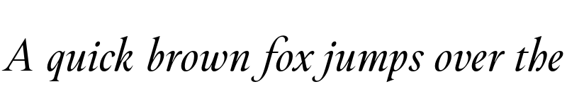 Preview of FONTSPRING DEMO - Hermann Italic font