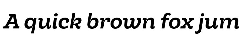 Preview of FONTSPRING DEMO - Hernandez Niu Bold Italic Regular font